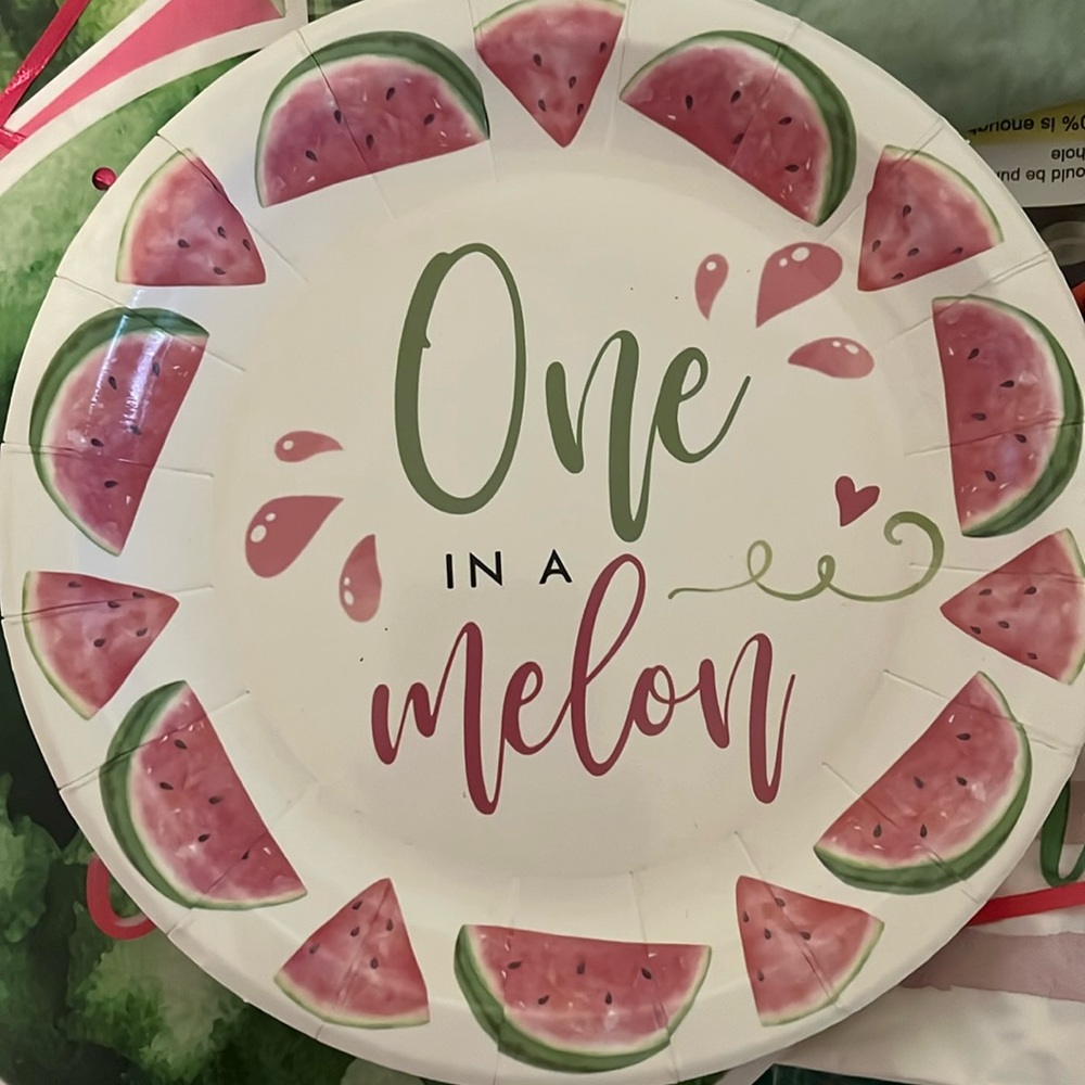 One in a Melon party supplies